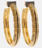 Balmain Perfume hoop earrings