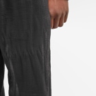 Our Legacy Men's Reduced Trouser in Black Rayon Plait