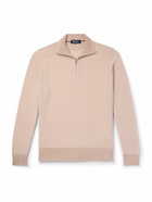 Loro Piana - Roadster Cashmere Half-Zip Sweater - Pink