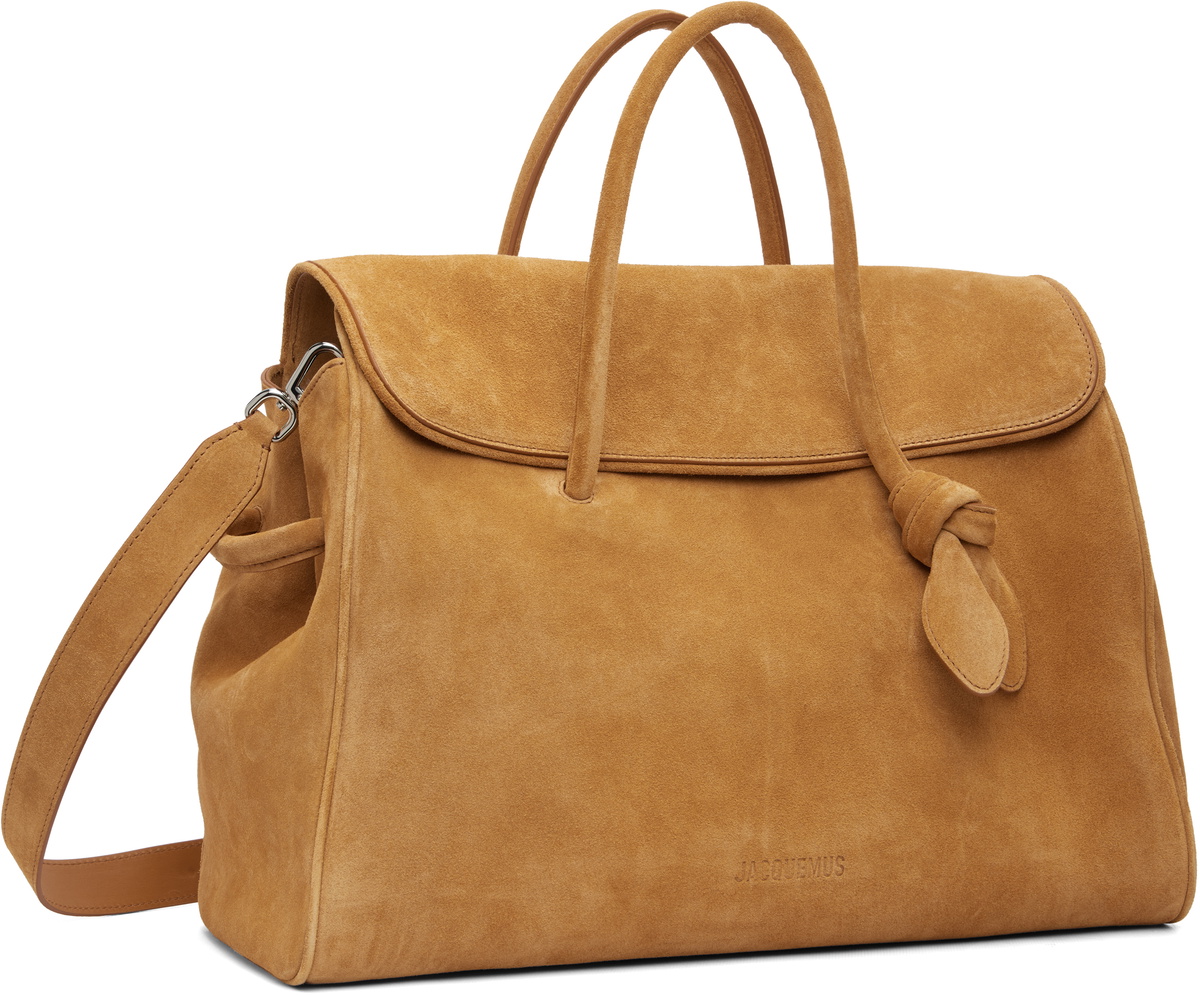 JACQUEMUS Tan 'The Turismo shopper' Bag