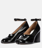 Maison Margiela - Tabi leather Mary Jane pumps