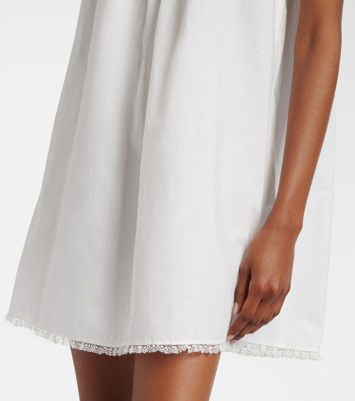 Dôen Daphne cotton poplin minidress