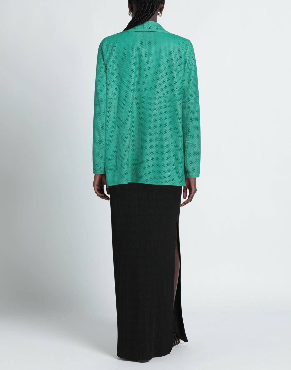 Pearls Womens Jacket Emerald in Green