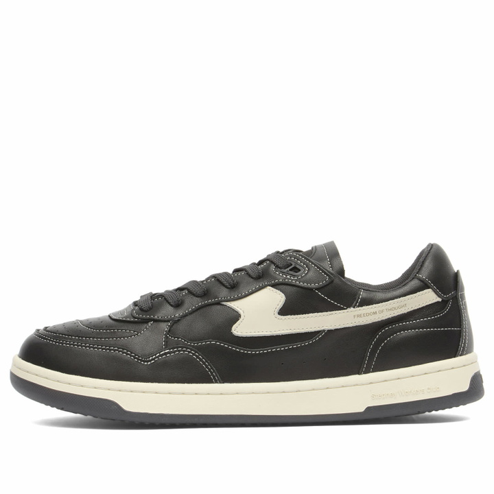 Photo: Stepney Workers Club Men's OMNI Pro-Cup S-Strike Leather in Black Cream