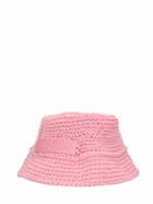 JW ANDERSON - Cotton Crochet Bucket Hat
