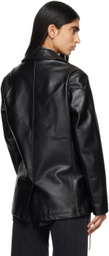 OUR LEGACY Black Lane Leather Jacket