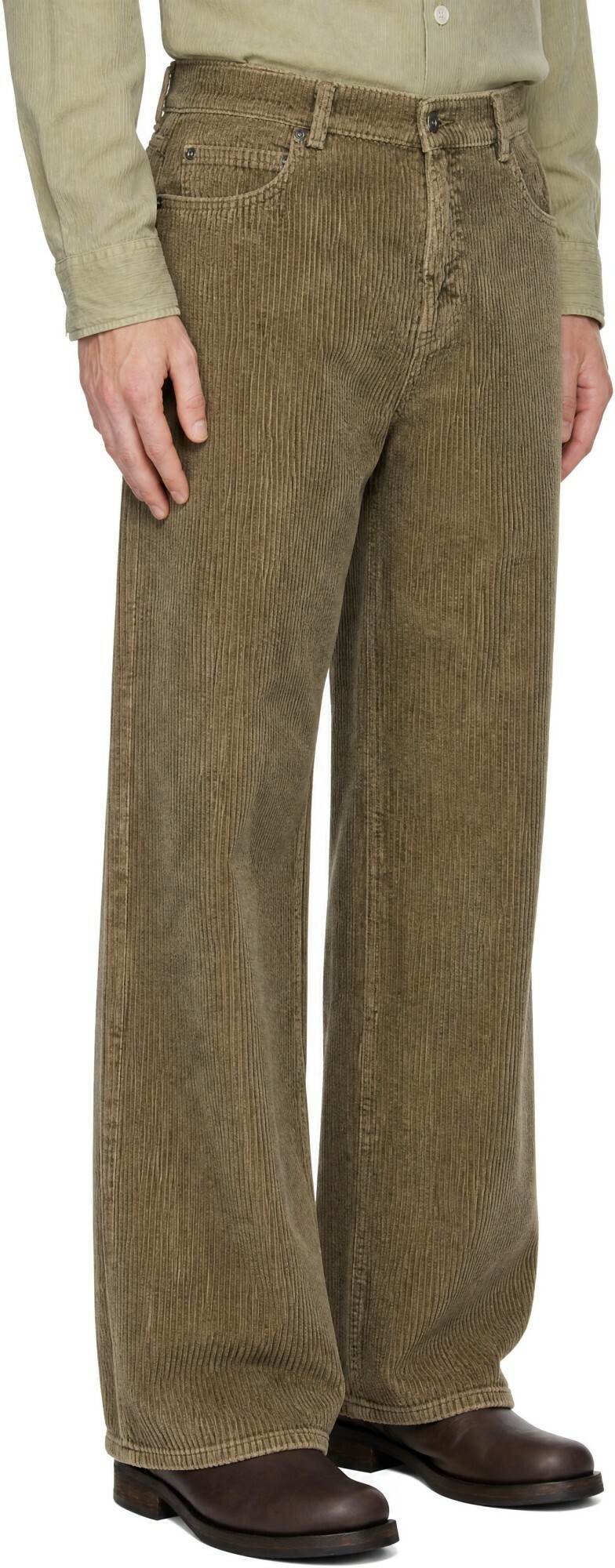 OUR LEGACY Beige Vast Cut Trousers