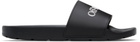 Off-White Black Bookish Pool Slides