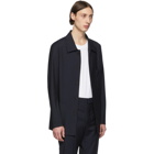 Maison Margiela Navy Wool Three-Pocket Jacket