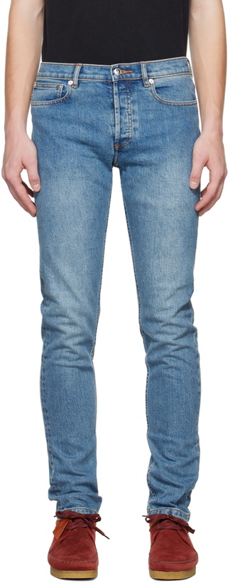 Photo: A.P.C. Blue Petit New Standard Jeans