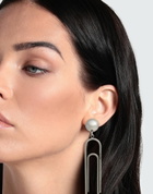 Moschino Womens Earrings in Silver