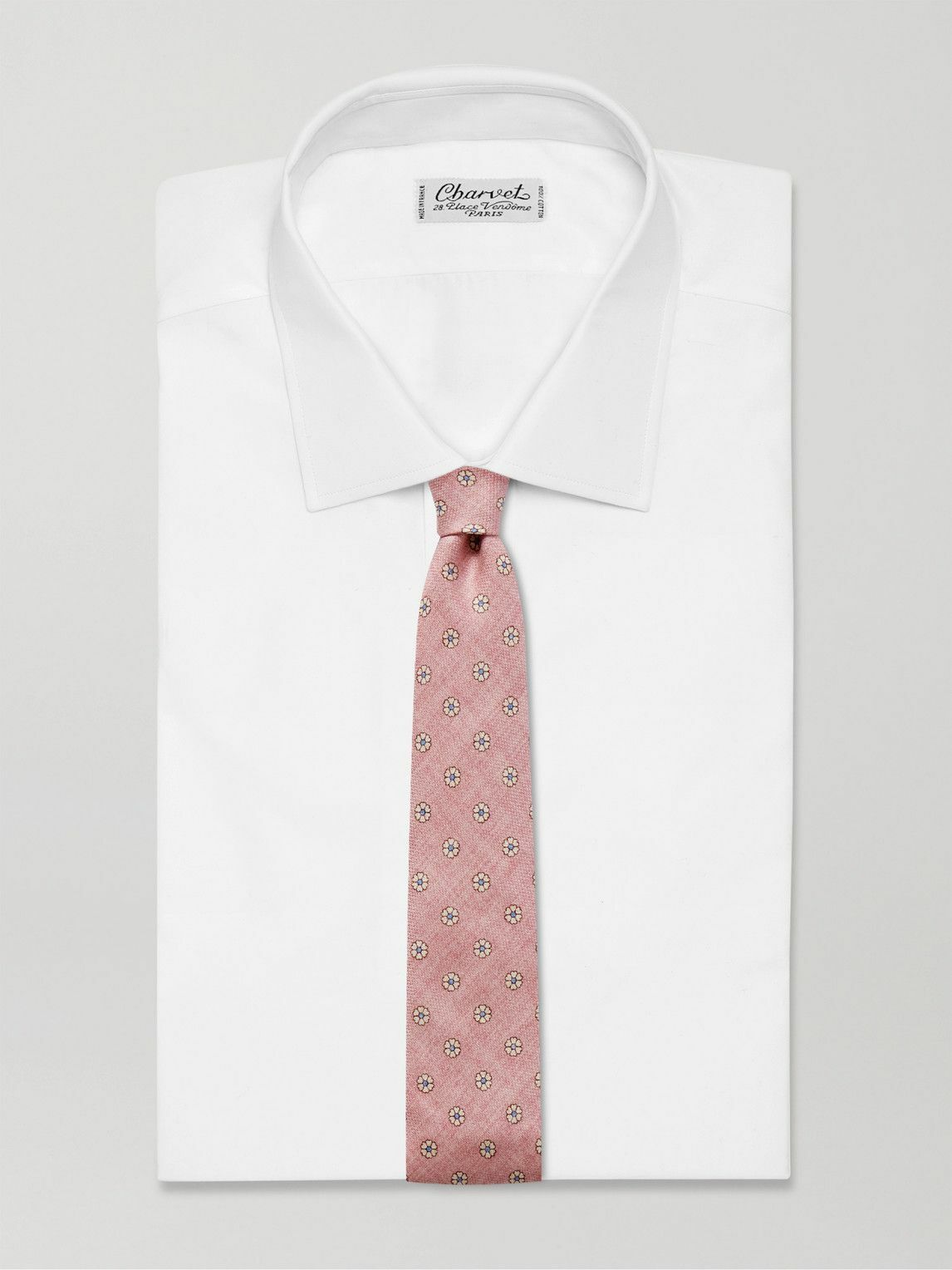 Favourbrook - Osterley 7.5cm Floral-Print Silk Tie