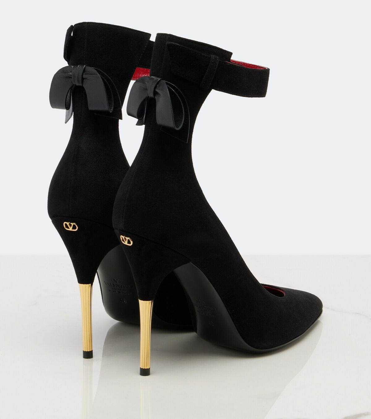 Valentino Garavani Fatale suede pumps