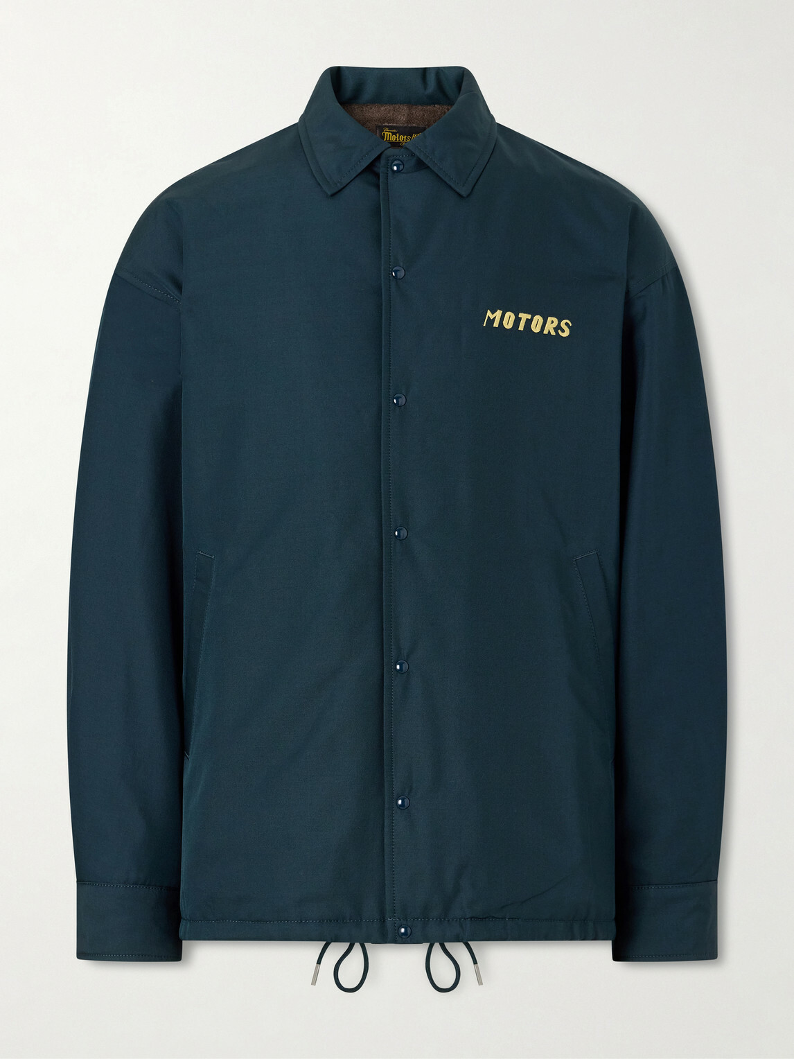 Visvim - Embroidered Wool and Silk-Blend-Gabardine Jacket - Green