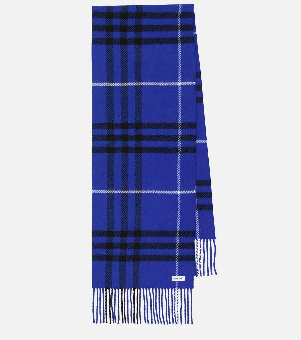 Burberry Checked wool and cashmere scarf Burberry
