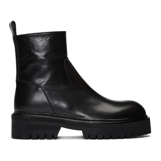 Ann Demeulemeester Black Tucson Boots Ann Demeulemeester