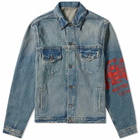 424 We're Here to Help Trucker Jacket