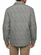 MC2 Saint Barth Technic Fabric Overshirt Chalet With Herringbone Print