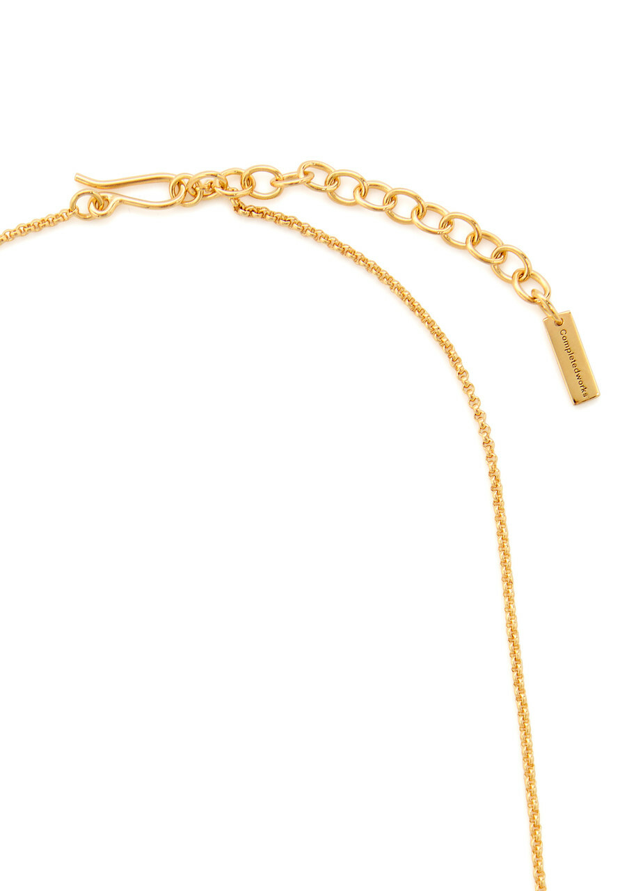 Completedworks Heart 18kt Gold-plated Locket Necklace - One Size