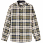 Barbour Men's Fortrose Tailored Shirt in Forest Mist