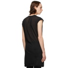 Rick Owens Black Semi-Sheer Dylan T-Shirt