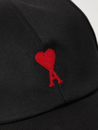 AMI PARIS - Logo-Embroidered Cotton-Twill Baseball Cap