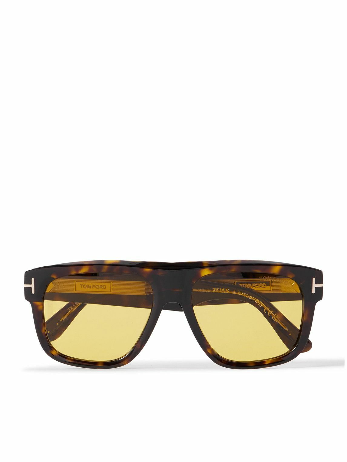 TOM FORD - Icon Square-Frame Tortoiseshell Acetate