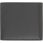 Thom Browne Gray Pebble Grain Bifold Wallet