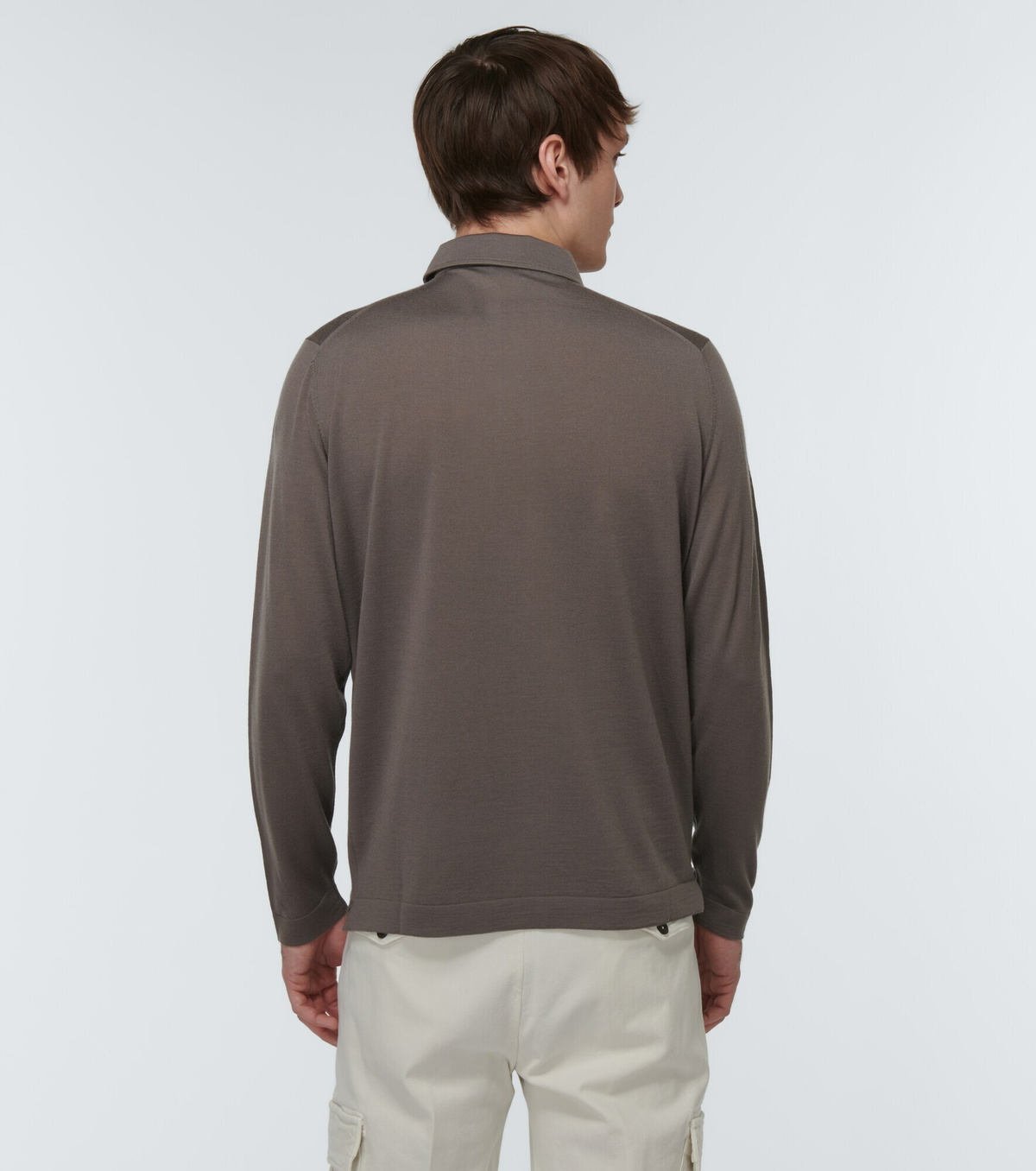 Thom Sweeney - Wool polo shirt Thom Sweeney