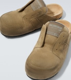 Balenciaga Dumbo suede slides