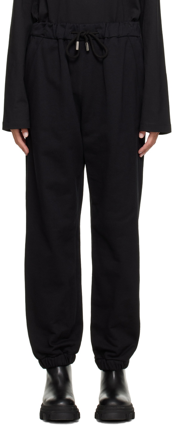 Wooyoungmi Black Hardware Lounge Pants Wooyoungmi