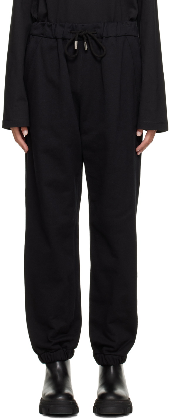 Wooyoungmi Black Hardware Lounge Pants