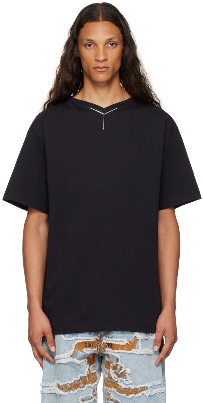 Y/Project Black Chrome T-Shirt