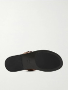 TOM FORD - Brighton Leather Sandals - Brown