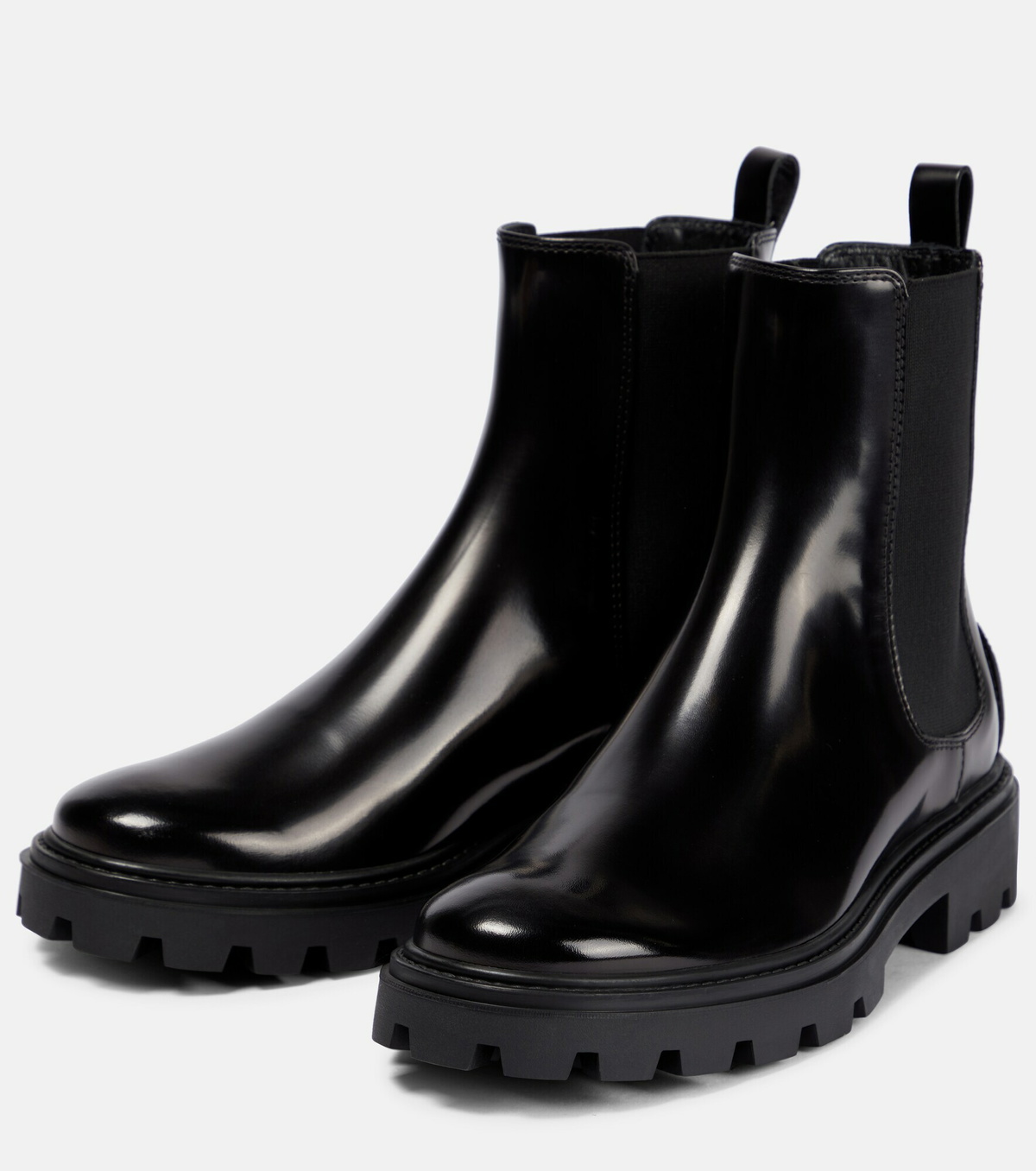Tod's Patent leather Chelsea boots Tod's