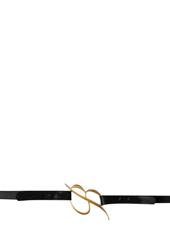 Photo: Blumarine B Logo Belt