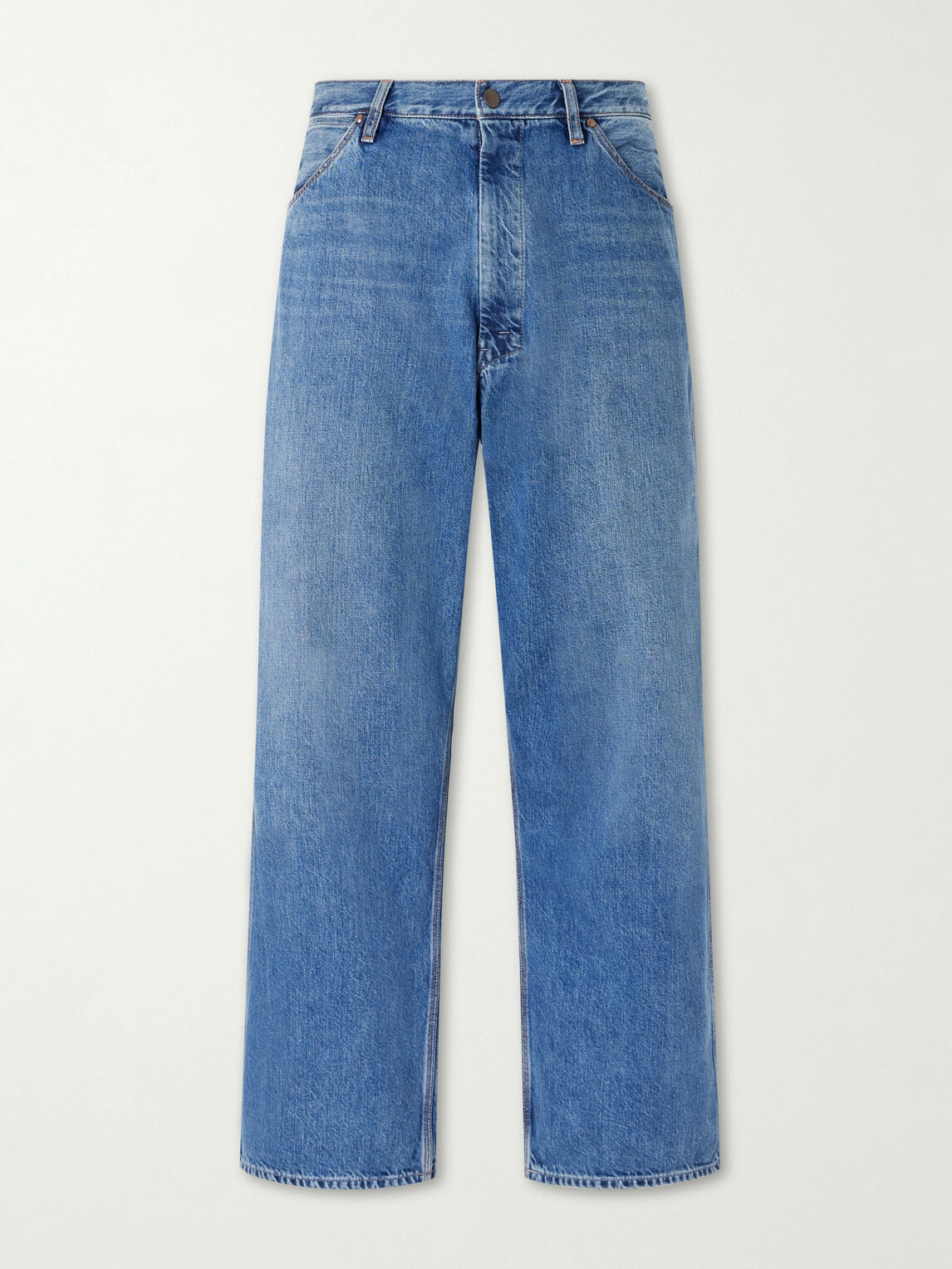 Beams Plus - Painters Straight-Leg Jeans - Blue