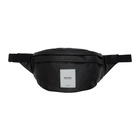 Maison Margiela Black Zero Impact Leather XL Bum Bag