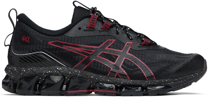 Photo: Asics Black & Burgundy GEL-QUANTUM 360 VII Sneakers