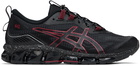 Asics Black & Burgundy GEL-QUANTUM 360 VII Sneakers