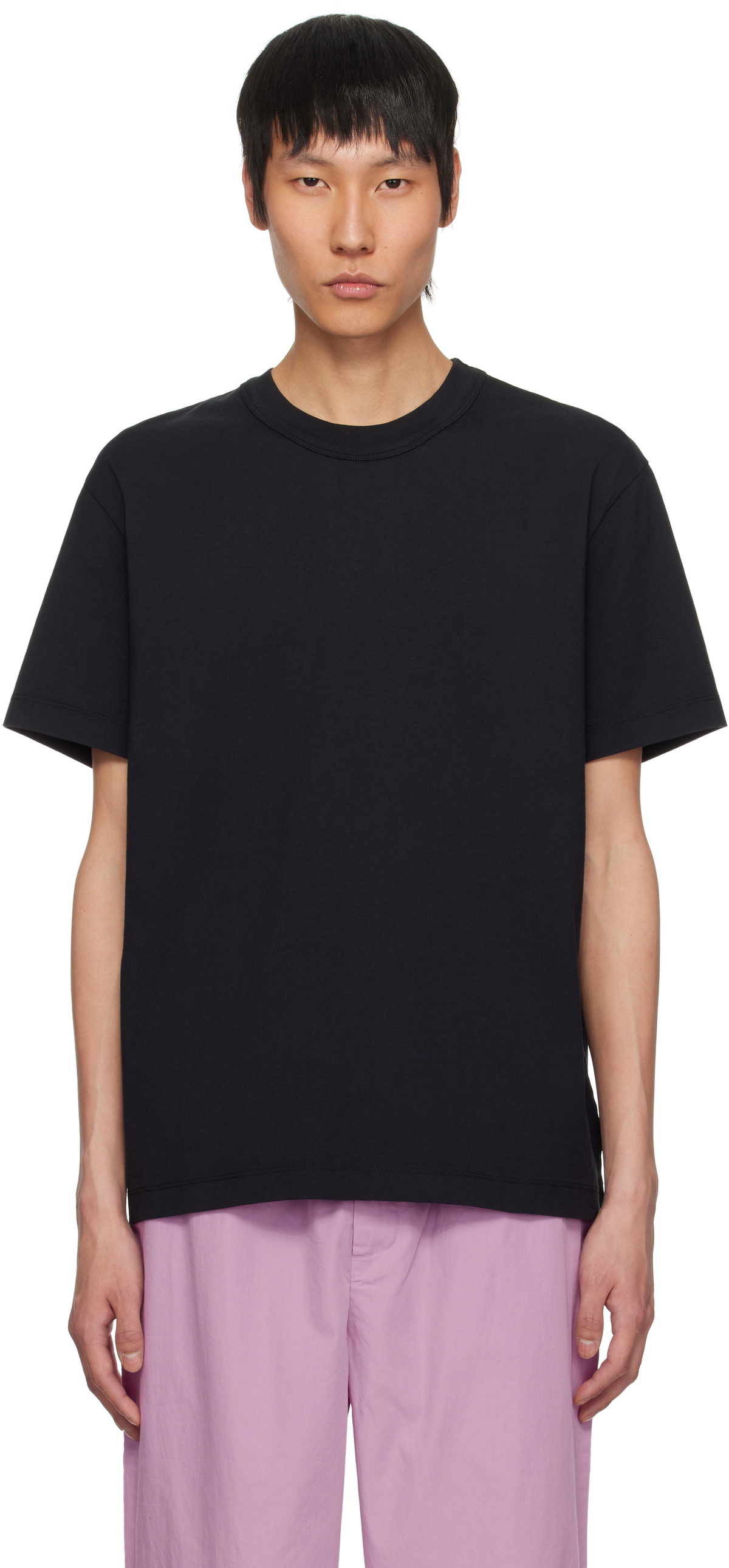 Tekla Black Sleeping T-shirt