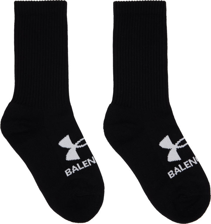 Photo: Balenciaga Black Under Armour Edition Tennis Socks
