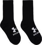 Balenciaga Black Under Armour Edition Tennis Socks