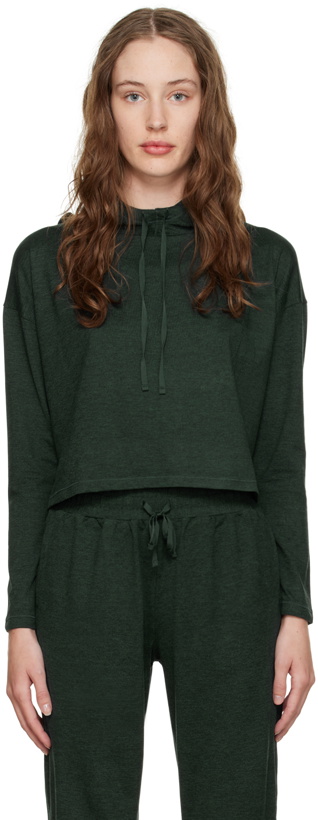 Photo: Girlfriend Collective Green ReSet Hoodie