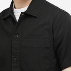 NoProblemo Men's Short Sleeve Work Shirt in Black