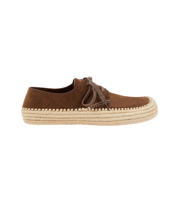 Photo: Loewe Rio suede lace-up shoes