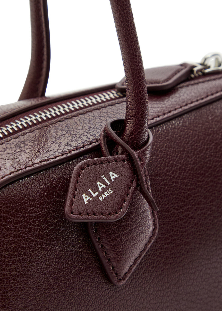 Alaïa Le Teckel Medium Grained Leather Shoulder bag - Burgundy - One Size