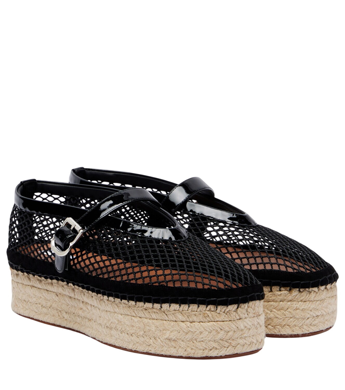 Alaïa Fishnet slip-on shoes ALAÏA