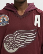 Mitchell & Ness X JUST DON NHL JERSEY HOODIE DETROIT RED WINGS Red Men