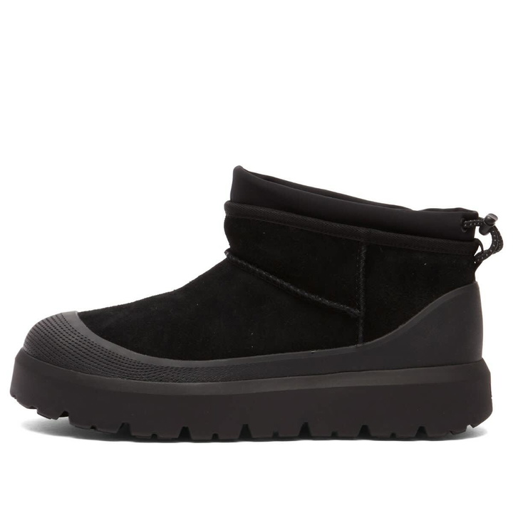 Photo: UGG Men's Ultra Mini Weather Hybrid Boot in Black/Black